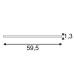 Встраиваемый светодиодный светильник (UL-00003089) Uniel ULP-3030-18W/NW Effective White