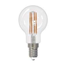 Лампа светодиодная филаментная (UL-00005176) Uniel E14 11W 3000K прозрачная LED-G45-11W/3000K/E14/CL PLS02WH