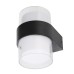 Уличный настенный светильник Uniel ULU-P22B-2x5W/4000K IP65 BLACK UL-00010516