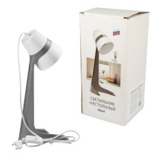 Настольная лампа Uniel ULO-K22 D/E14/A GREY/WHITE