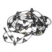 Гирлянда (UL-00006441) Uniel Belt-Light 220V UDL-K111 80/E27/20M IP65 BLACK BELT-LIGHT