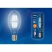 Лампа светодиодная филаментная (UL-00003760) Uniel E40 30W 4000K прозрачная LED-ED90-30W/NW/E40/CL GLP05TR