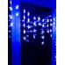 Светодиодная гирлянда (UL-00001410) Uniel занавес 220V белый ULD-E5505-196/DTK WHITE-BLUE IP20 STARS-1