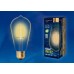 Лампа светодиодная филаментная (UL-00002360) Uniel E27 5W 2250K прозрачная LED-ST64-5W/GOLDEN/E27 GLV22GO