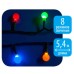 Светодиодная гирлянда (07928) Uniel Шарики 220V разноцветный ULD-S0540-060/DGA MULTI IP20 COLORBALLS