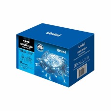 Уличная светодиодная гирлянда (UL-00007204) Uniel  220V белый ULD-S1000-120/SWK White IP67