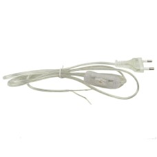 Шнур сетевой с вилкой и выключателем (UL-00004433) Uniel UCX-C11/02A-170 Clear