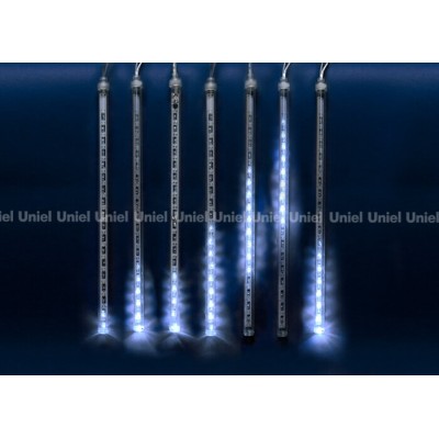 Уличная светодиодная гирлянда (11120) Uniel занавес 220V синий ULD-E2403-144/DTK BLUE IP44 METEOR