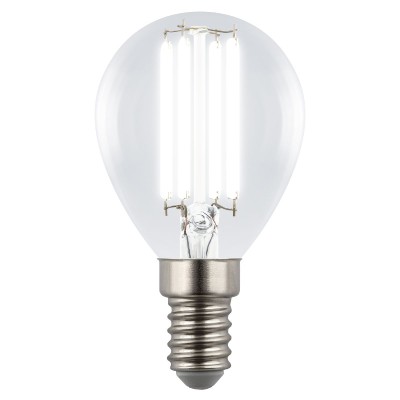Лампа светодиодная филаментная Uniel LED-G45-4W/4000K/E14/CL GLY01TR UL-00011939