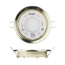 Встраиваемый светильник (UL-00005053) Uniel GX53/H2 Gold 10 Prom