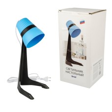 Настольная лампа Uniel ULO-K22 D/E14/A BLACK/BLUE