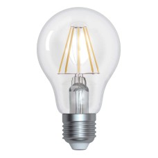 Лампа светодиодная филаментная (UL-00004868) Uniel E27 15W 3000K прозрачная LED-A70-15W/3000K/E27/CL PLS02WH