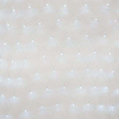 Светодиодная гирлянда Uniel сетка (UL-00007219) белый ULD-N1515-96/TTK White IP44