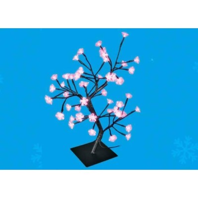 Светодиодное дерево 35x20x45см (UL-00001401) Uniel ULD-T3545-048/SBA PINK IP20 SAKURA