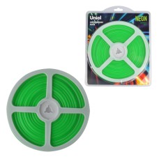 Светодиодная лента Uniel ULS-N01-2835-120LED/m-6mm-IP67-DC12V-9W/m-5M-GREEN блистер