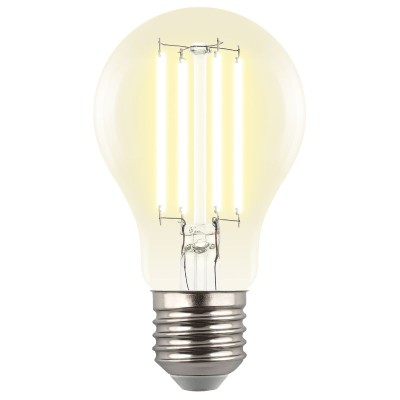 Лампа светодиодная филаментная Uniel LED-A60-5W/3000K/E27/CL GLY01TR UL-00011932