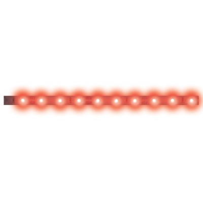 Светодиодная лента Uniel ULS-N21-2835-120LED/m-8mm-IP67-220V-8W/m-50M-RED бобина