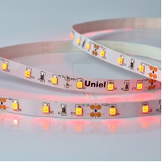 Светодиодная лента Uniel ULS-M11-2835-60LED/m-8mm-IP20-DC12V-4,8W/m-5M-RED PROFI катушка в герметичной упаковке