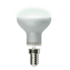 Лампа светодиодная рефлекторная (UL-00001492) Uniel E14 6W 4000K матовая LED-R50-6W/NW/E14/FR PLS02WH