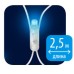 Светодиодная сетка (07938) Uniel 220V синий ULD-N2520-240/DTA BLUE IP20