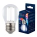 Лампа светодиодная филаментная Uniel LED-G45-4W/4000K/E27/CL GLY01TR UL-00011941