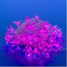 Светодиодная гирлянда (07933) Uniel Сакура 220V розовый ULD-S0700-050/DTA PINK IP20 PINK SAKURA