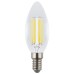 Лампа светодиодная филаментная Uniel LED-C35-4W/4000K/E14/CL GLY01TR UL-00011937