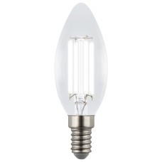 Лампа светодиодная филаментная Uniel LED-C35-4W/4000K/E14/CL GLY01TR UL-00011937