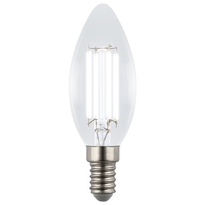Лампа светодиодная филаментная Uniel LED-C35-4W/4000K/E14/CL GLY01TR UL-00011937
