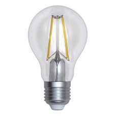 Лампа светодиодная филаментная (UL-00004866) Uniel E27 12W 3000K прозрачная LED-A60-12W/3000K/E27/CL PLS02WH