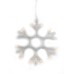 Подвесной светодиодный светильник «Снежинка» Uniel (UL-00007251) ULD-H1819-012/STA/3AAA Warm White IP20 Snowflake