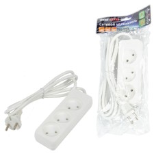 Удлинитель бытовой Uniel Ultra S-CU3-2 WHITE UL-00009981