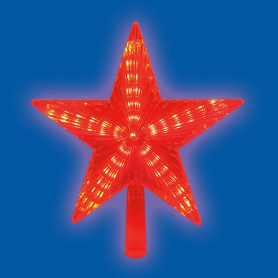 Украшение звезда Uniel ULD-H2121-031/STA RED STAR-3 UL-00008704
