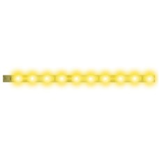 Светодиодная лента Uniel ULS-N21-2835-120LED/m-8mm-IP67-220V-8W/m-50M-YELLOW бобина