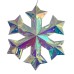 Светильник декоративный на батарейках Снежинка Uniel ULD-R512 3АА SNOWFLAKE UL-00012222