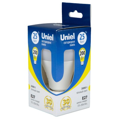 Лампа светодиодная  E27 25Вт 3000K UL-00006837