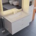 Тумба с раковиной Uperwood Modul 80 см, подвесная, матовая, белая