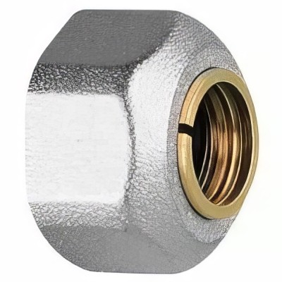 Зажимной адаптер евроконус PE-Xa латунь ВР 15CU-3/4