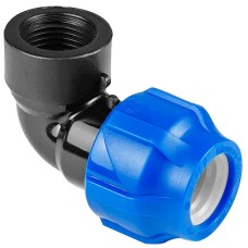 Отвод ПНД компрессионный ВР 32*3/4" внутренняя резьба (VALFEX)