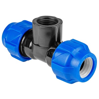 Тройник ПНД компрессионный ВР 32*1