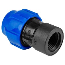 Муфта ПНД компрессионная ВР 20*3/4" внутренняя резьба (VALFEX)