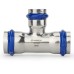 Тройник VARMEGA раструбный Inox Press переходной 28x28x22