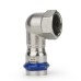 Угольник VARMEGA раструбный Inox Press ВР 22x3/4quot;
