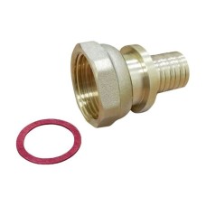 Муфта VARMEGA Slide-fit переходная (переходник) с накидн. гайкой, 16х1/2quot;, латунь, VM51811