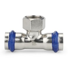 Тройник VARMEGA раструбный Inox Press ВР 28x3/4quot;x28