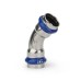 Угольник VARMEGA 45гр. двухраструбный Inox Press 35x35