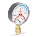 Термоманометр VARMEGA радиальный 80 мм, 6 бар, 120гр.С, 1/2quot;, с отсекающим клапаном, VMMT07-800604