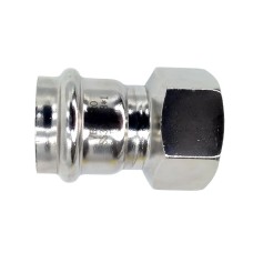 Соединитель VIEIR прямой нерж. сталь с вн.р. 35×11/4" VER-PRO (24/3шт)