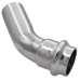 Уголок VIEIR 45 град. нерж. сталь 18а×18 VER-PRO (60/5)