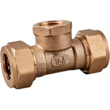 Тройник VIEIR обжимной 15X1/2quot;X15 ВР (80/5) VPF15315